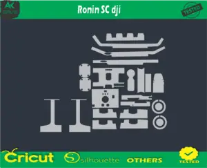 Ronin SC dji Skin Vector Template