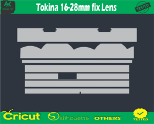 Tokina 16-28mm fix Lens Skin Vector Template