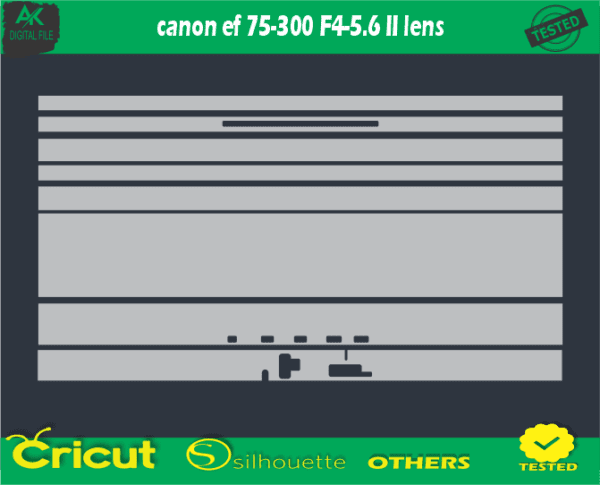 canon ef 75-300 F4-5.6 II lens