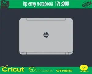 Hp envy notebook 17t s000 Skin Vector Template