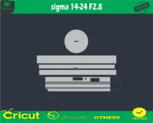 sigma 14-24 F2.8 Skin Vector Template