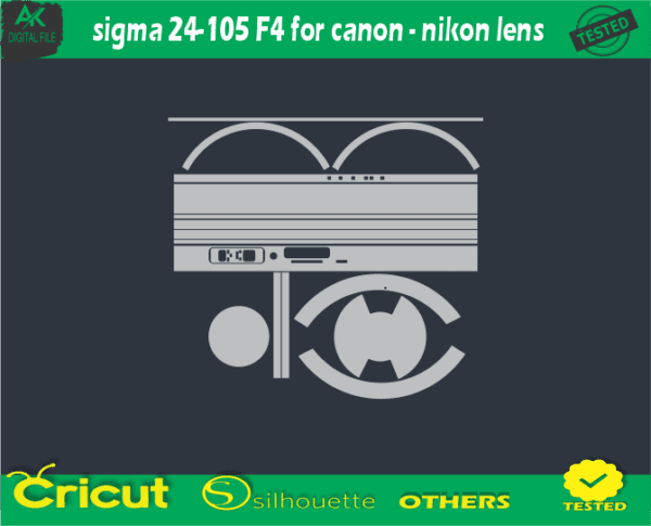 sigma 24-105 F4 for canon - Nikon lens