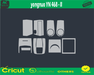yongnuo YN 468 – II Skin Vector Template