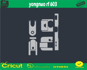 yongnuo rf 603 Skin Vector Template