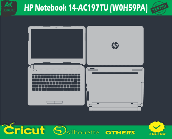 HP Notebook 14-AC197TU (W0H59PA)