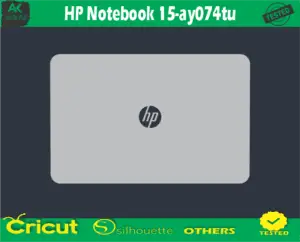 HP Notebook 15-ay074tu Skin Vector Template