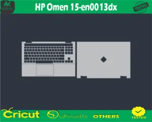 HP Omen 15-en0013dx Skin Vector Template