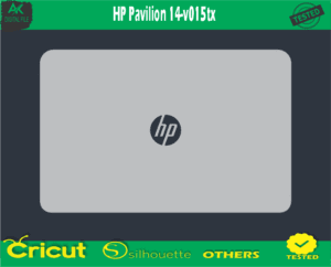 HP Pavilion 14-v015tx Skin Vector Template