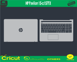 HP Pavilion 15-cc157TX Skin Vector Template