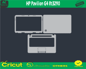 HP Pavilion G4 Rt3290 Skin Vector Template