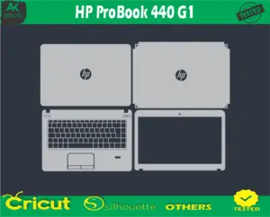 HP-ProBook-440-G1 Skin Vector Template