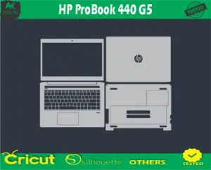 HP-ProBook-440-G5 Skin Vector Template