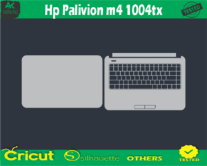 Hp Palivion m4 1004tx Skin Vector Template