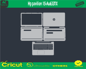 Hp pavilion 15-Au633TX Skin Vector Template