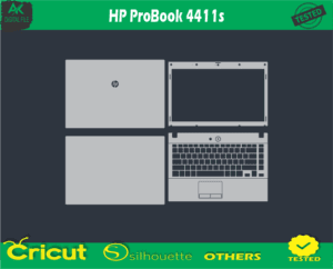 HP ProBook 4411s Skin Vector Template