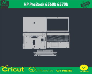 HP ProBook 6560b 6570b Skin Vector Template