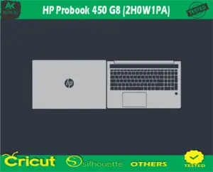 HP ProBook 450 G8 (2H0W1PA) Skin Vector Template