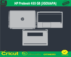 HP ProBook 455 G8 (3GOU6PA) Skin Vector Template