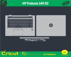 HP ProBook 640 G5 Skin Vector Template