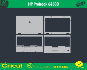 HP ProBook 6450B Skin Vector Template