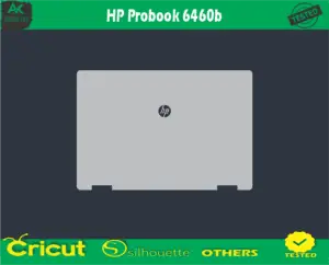 HP ProBook 6460b Skin Vector Template