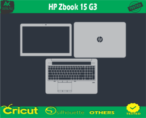 HP Zbook 15 G3 Skin Vector Template