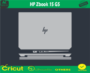 HP Zbook 15 G5 Skin Vector Template