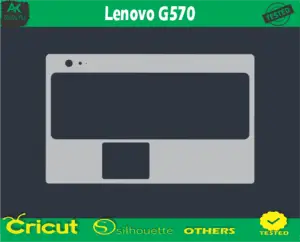 Lenovo G570 Skin Vector Template