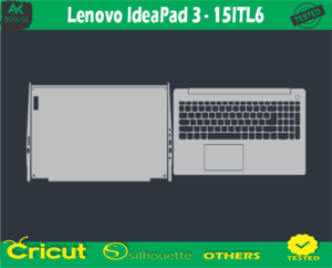 Lenovo IdeaPad 3 – 15ITL6 Skin Vector Template