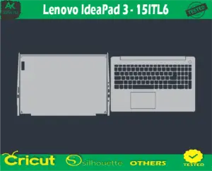 Lenovo IdeaPad 3 – 15ITL6 Skin Vector Template