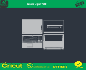 Lenovo Legion Y540 Skin Vector Template