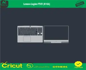 Lenovo Legion Y545 (81Q6) Skin Vector Template