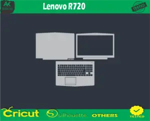 Lenovo R720 Skin Vector Template