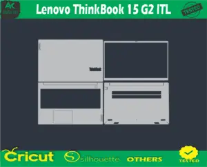 Lenovo ThinkBook 15 G2 ITL Skin Vector Template