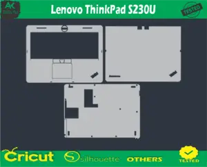 Lenovo ThinkPad S230U Skin Vector Template