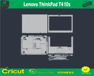 Lenovo ThinkPad T410s Skin Vector Template