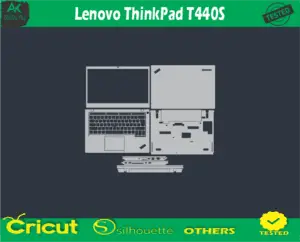 Lenovo ThinkPad T440S Skin Vector Template