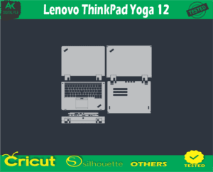 Lenovo ThinkPad Yoga 12 Skin Vector Template