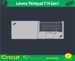 Lenovo Thinkpad T14 Gen1 Skin Vector Template