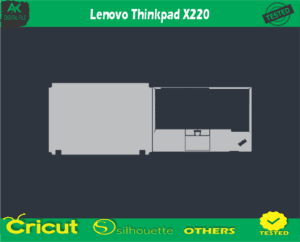 Lenovo Thinkpad X220 Skin Vector Template