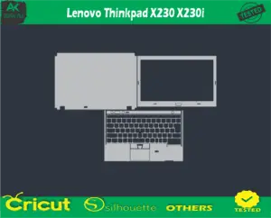 Lenovo Thinkpad X230 X230i Skin Vector Template