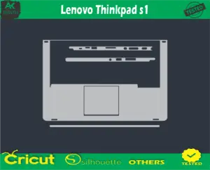 Lenovo Thinkpad s1 Skin Vector Template