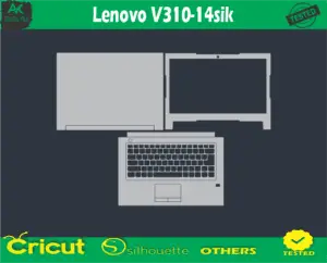 Lenovo V310-14sik Skin Vector Template