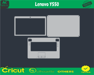 Lenovo Y550 Skin Vector Template