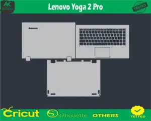 Lenovo Yoga 2 Pro Skin Vector Template