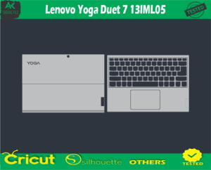 Lenovo Yoga Duet 7 13IML05 Skin Vector Template