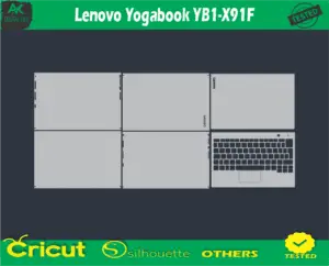 Lenovo Yogabook YB1-X91F Skin Vector Template