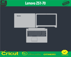 Lenovo Z51-70 Skin Vector Template