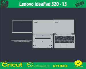 Lenovo ideaPad 320 – 13 Skin Vector Template