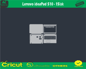 Lenovo ideaPad 510 – 15isk Skin Vector Template